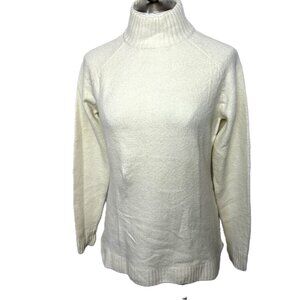 Alpine Designs White Turtle Neck Long Sleeve Sweater Size Large NWT NOS